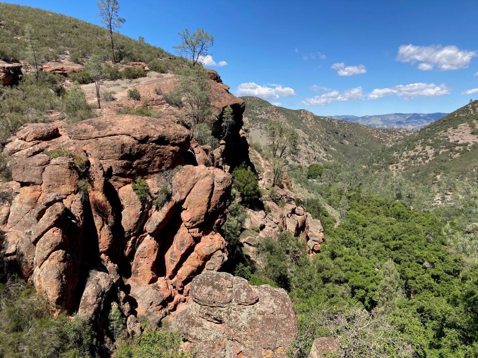 Bear Gulch Canyon in Pinnacles National Park.