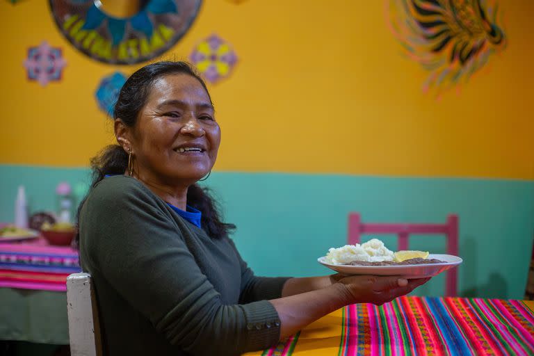 Sabina nació en un pueblo que queda a ocho horas de caminata de Iruya