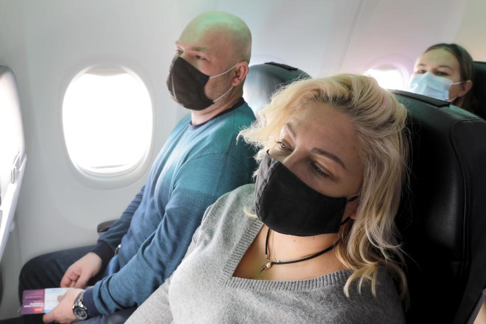 plane flight masks