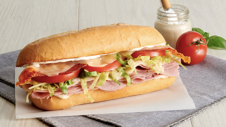 Fazoli's club sandwich