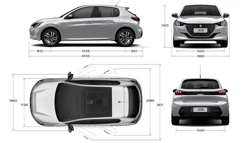 Peugeot 208 precio: la nueva generación es más grande.