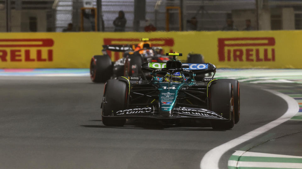 沙烏地阿拉伯GP自由練習二Alonso力壓群雄