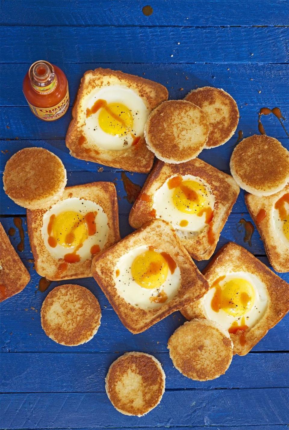 1) Parmesan Egg-in-a-Hole