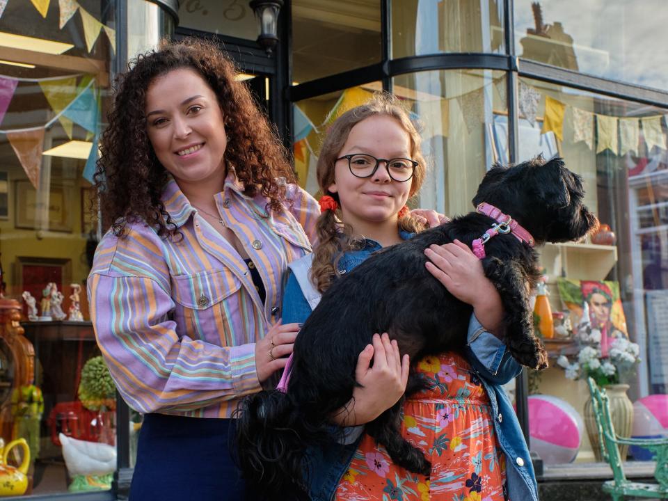 <p>Dani Harmer and Emma Davies in the forthcoming ‘My Mum Tracy Beaker’</p>BBC/Brilliant Films