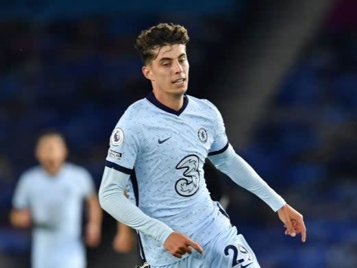 Kai Havertz made his debut against Brighton (Getty)