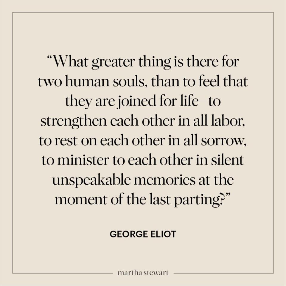 anniversary quote by George Eliot