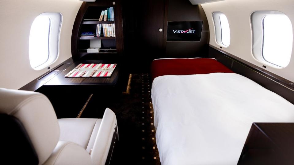 VistaJet is doing a $1.5-billion interior remodel of its fleet from the $75-million Global 7500 to smaller aircraft. 