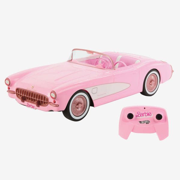 Barbie Movie Barbie Corvette Hot Wheels