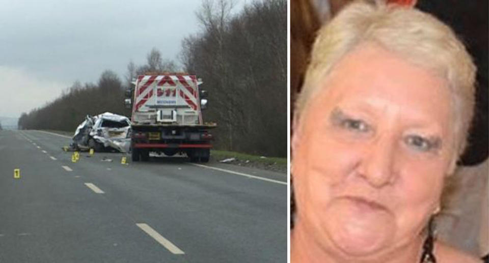 Mrs Blackman, 66, died in hospital several weeks after the crash.Source: Police Scotland