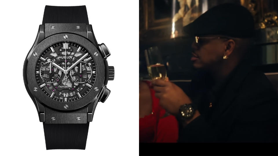 Ne-Yo: Hublot Classic Fusion Aerofusion Black Magic