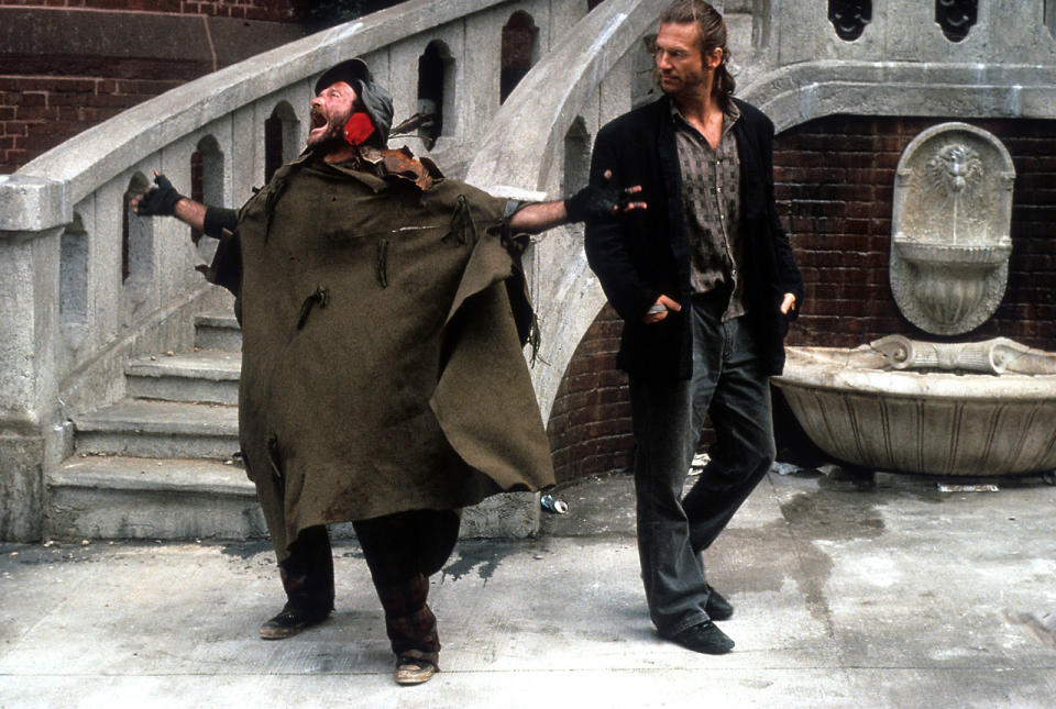 Robin Williams and Jeff Bridges in <em>The Fisher King</em>, 1991. (Photo: Columbia Pictures/Getty Images)
