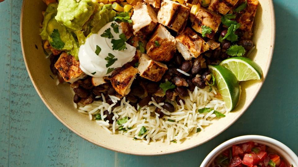 copycat chipotle burrito bowl