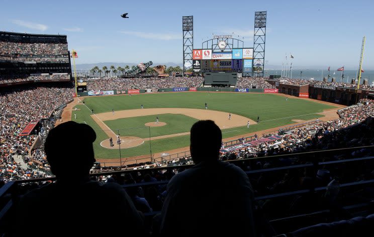 There were available seats at AT&T Park for the first time in seven years. (AP Photo)