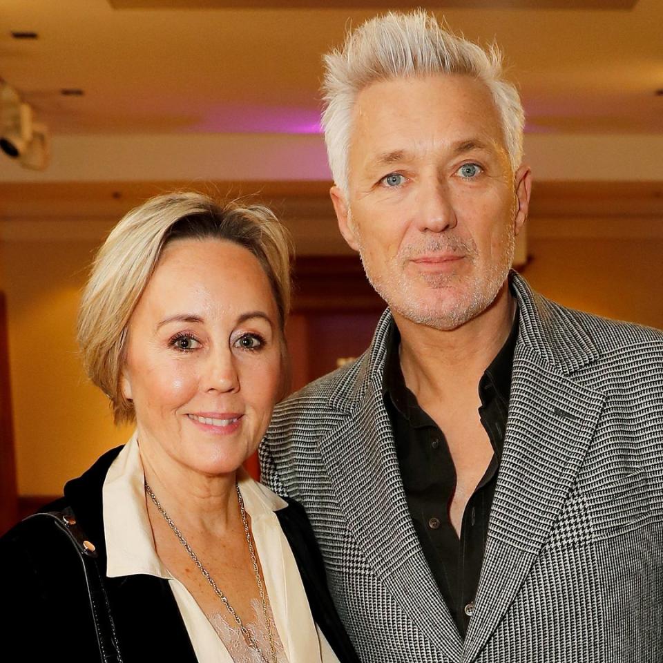 Shirlie and Martin Kemp share frustration over water-logged garden