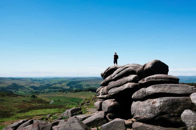 <p>William Craig Moyes</p> Higger Tor, a rocky outcrop near Hathersage, in Peak District National Park.