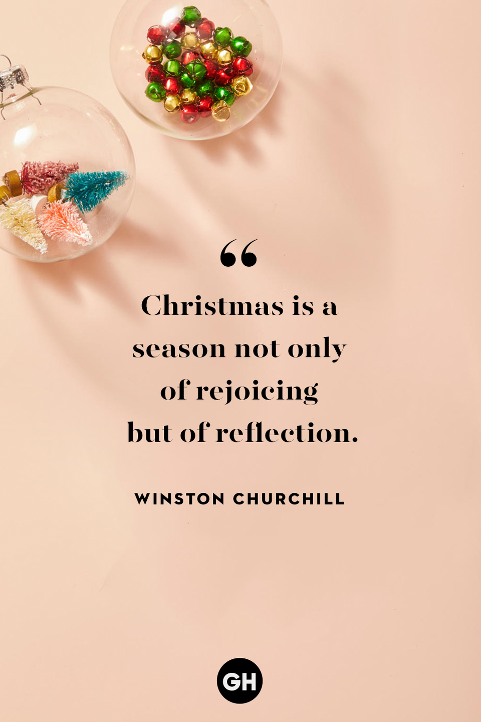 <p>Christmas is a season not only of rejoicing but of reflection. </p>