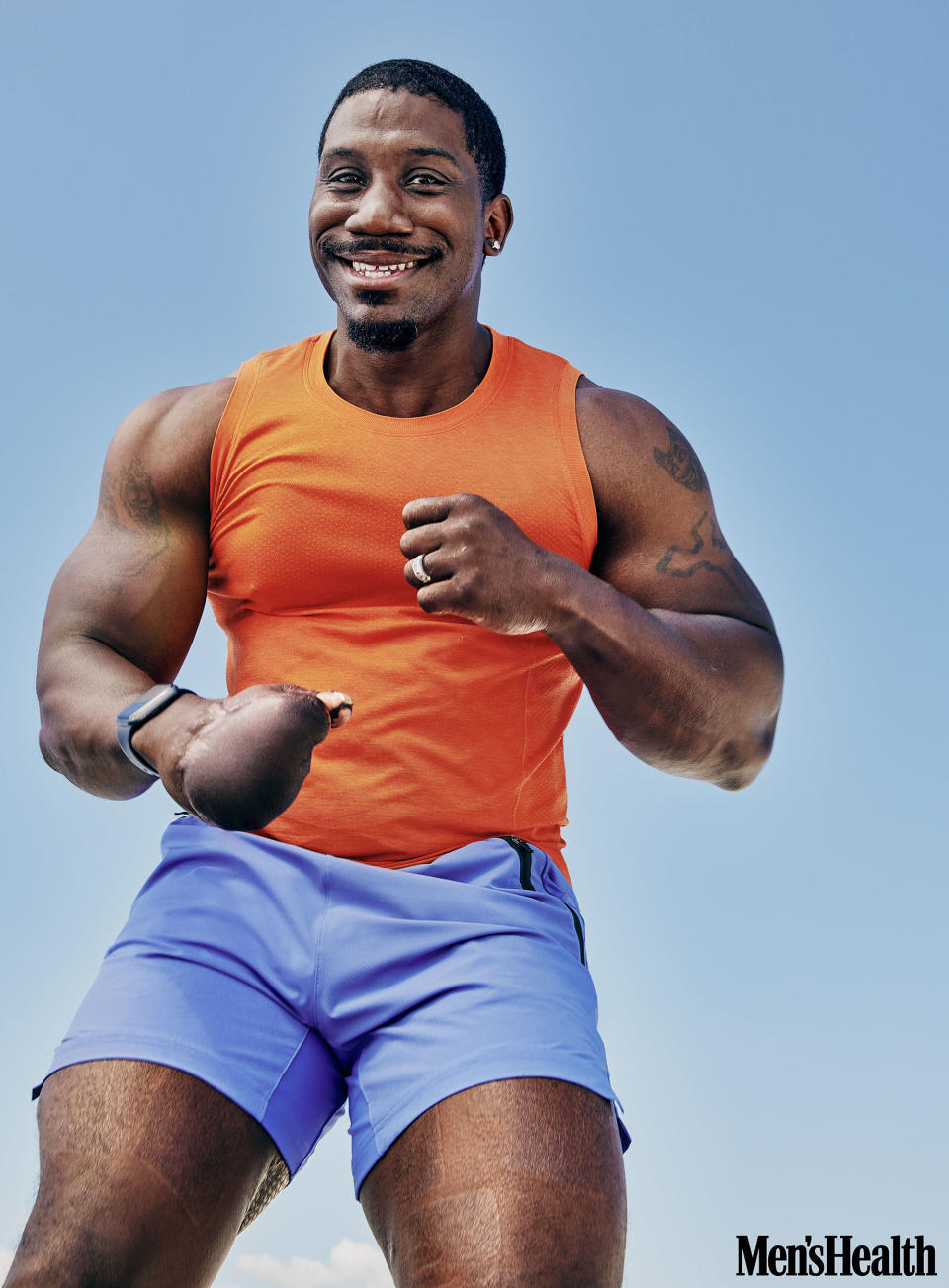 Corwyn Collier is Men's Health's Ultimate Guy 2023. (Tyler Joe / Men’s Health)