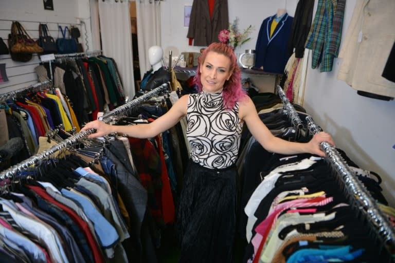 Sarah Freeman set up the Clothes Library store in Sydney, where customers can borrow and return quality secondhand clothes for a small monthly subscription fee