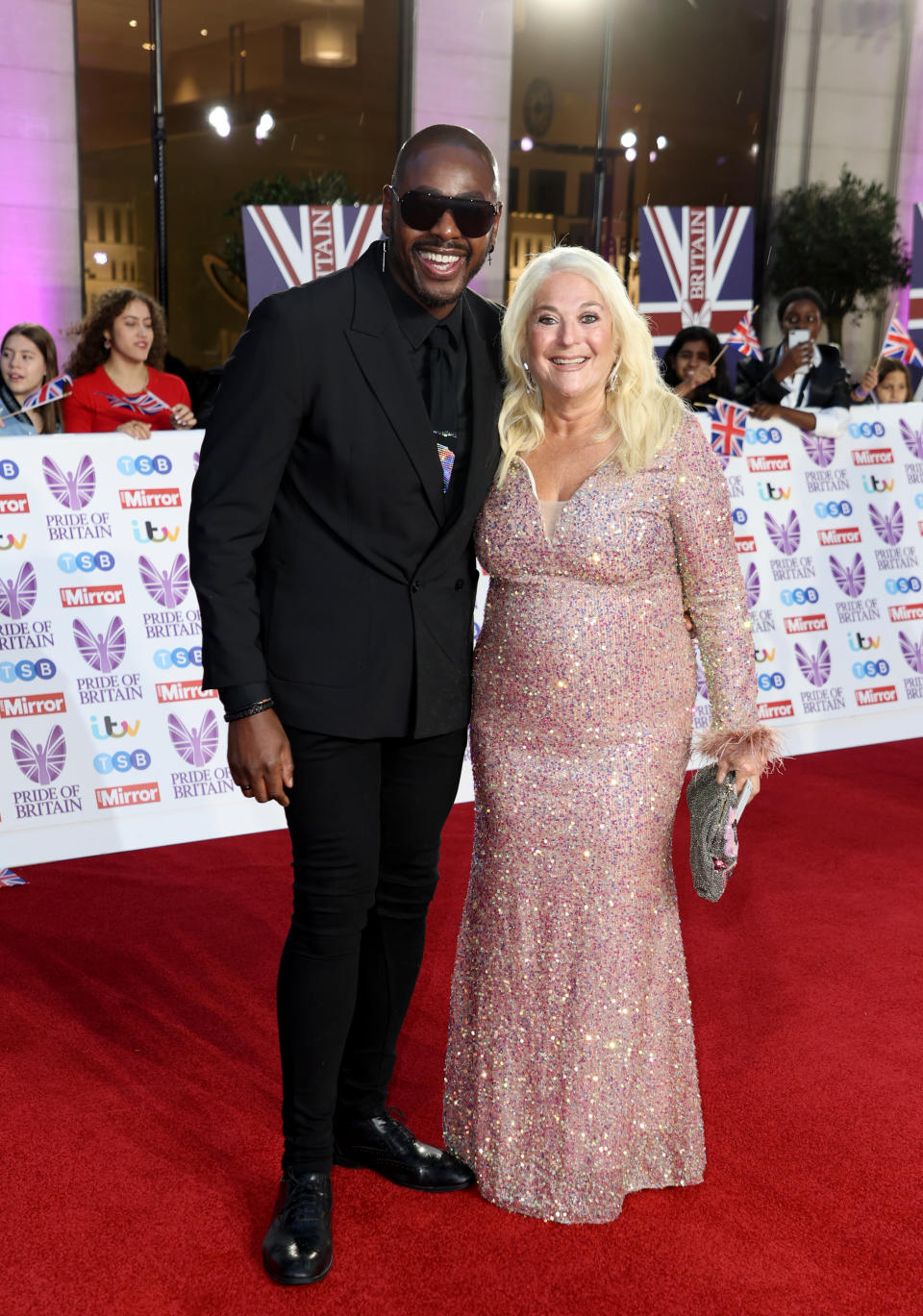 Stock picture of Vanessa Feltz and her former Ben Ofoedu. (Getty Images)