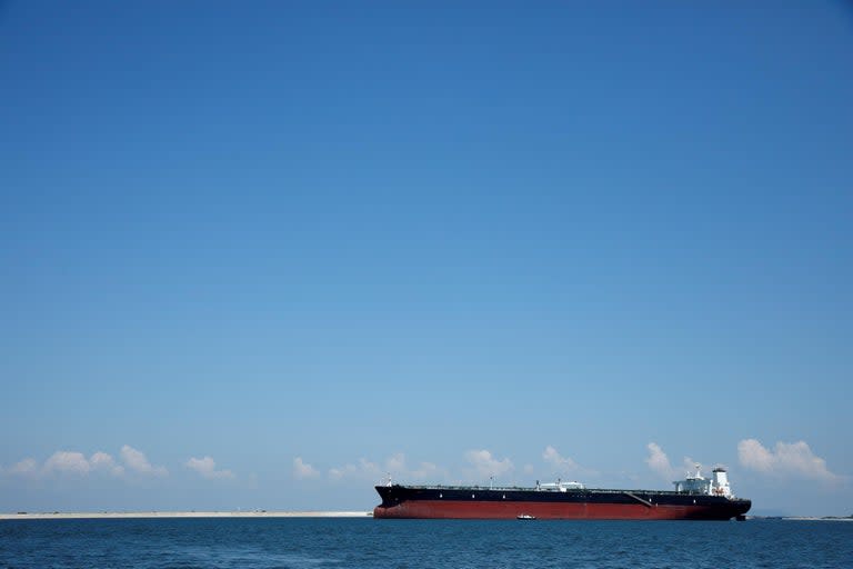 Iran has released footage showing the country's vessels surrounding a tanker which has been reportedly seized in the Gulf with 12 crew on board. The country's state TV reported on Thursday that the country's paramilitary Revolutionary Guard forces had seized a foreign oil tanker for smuggling fuel out of the country. Hours later, it released a video showing the vessel as a United Arab Emirates-based ship, the MT Riah, that had vanished in Iranian waters over the weekend. The footage shows the ship surrounded by Guard vessels and showed the registration number painted on its bridge, matching that of the UAE-based MT Riah.It said it had been involved in smuggling some 1 million litres (264,000 gallons) of Iranian fuel.Iran, which had initially withheld the name of the tanker, did not identify the nationalities of the crew but said the tanker was intercepted in south of Iran's Larak Island in the Strait of Hormuz.It was not immediately clear whether the seizure was a straightforward attempt by Iran to curb oil smuggling or also an effort to assert its authority in the strait and send a message to its rivals in the region.Crude prices, which had been falling since last week, ticked higher almost immediately after the announcement. A US state department spokesman has now urged the Guards to release the tanker, accusing them of "continued harassment of vessels and interference with safe passage in and around the Strait of Hormuz."They said: "The United States strongly condemns the Islamic Revolutionary Guard Corps Navy's continued harassment of vessels and interference with safe passage in and around the Strait of Hormuz."Iran must cease this illicit activity and release the reportedly seized crew and vessel immediately."The Panamanian-flagged MT Riah stopped transmitting its location overnight on Sunday near Qeshm Island, which has a Revolutionary Guard base on it, according to data listed on tracking site Maritime Traffic.Officials in the UAE said the ship was neither UAE-owned nor operated and carried no Emirati personnel. Iran's Foreign Minister Mohammad Javad Zarif said that the seized vessel was at best a "small tanker" and that Iranian forces are cracking down on fuel smuggling daily. "We live in a very dangerous environment. The United States has pushed itself and the rest of the world into probably the brink of an abyss," he told reporters at the United Nations in New York. The move by the Guard comes amid heightened tensions between Iran and the US after President Donald Trump pulled the United States out of Iran's nuclear deal with world powers last year and imposed sanctions, including on Iranian oil exports.Iran has recently increased uranium production and enrichment over the limits of its 2015 nuclear deal, trying to put more pressure on Europe to offer it better terms and allow it to sell its crude oil abroad.The US has sent thousands of additional troops, nuclear-capable B-52 bombers and advanced fighter jets into the Middle East amid the heightened tensions.Mysterious attacks on oil tankers and Iran shooting down a US military surveillance drone has added to the fears of an armed conflict breaking out.