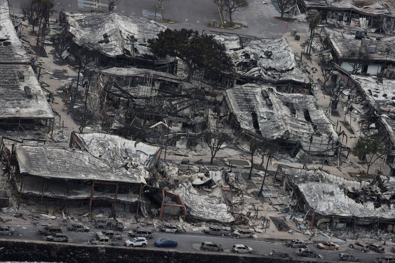 FILE PHOTO: Maui children face grief, destruction as schools start up after wildfire