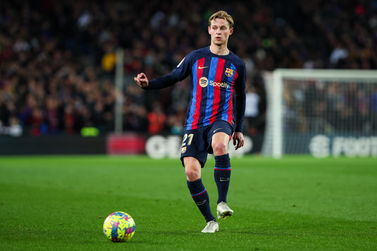 Barcelona midfielder Frenkie de Jong. (PHOTO: LaLiga)