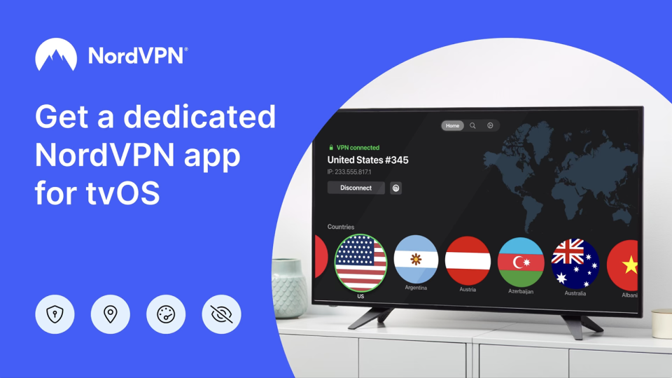 NordVPN 正式登陸 Apple TV，增加隱私、瞬移全球
