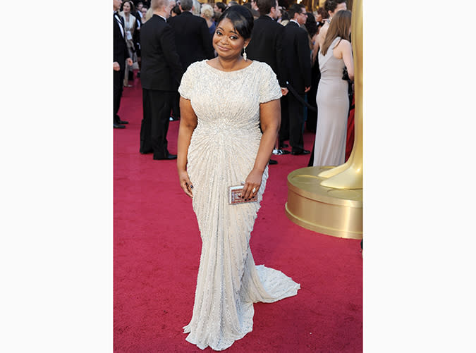 34. Octavia Spencer in Tadashi Shoji (2012)