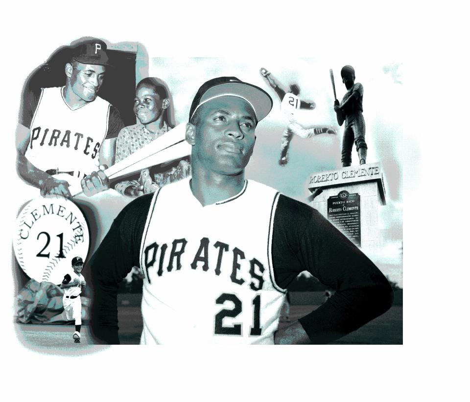 Roberto Clemente was a great hitter and outfielder for the Pittsburgh Pirates.