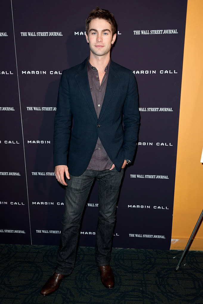 Margin Call NY Premiere 2011 Chace Crawford