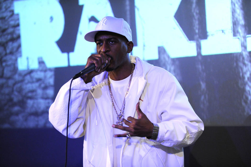 Rakim Performing Onstage