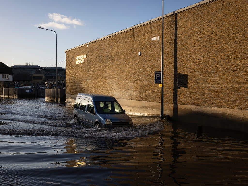 A top official has warned the UK’s flood risk is being exacerbated by the climate crisis (Getty Images)