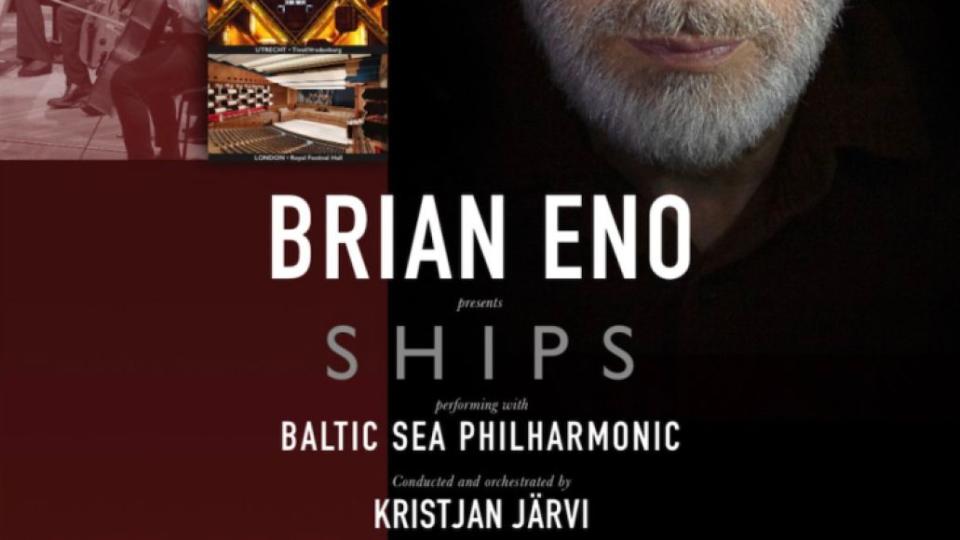 brian eno 2023 solo tour dates ships europe poster artwork onsale presale