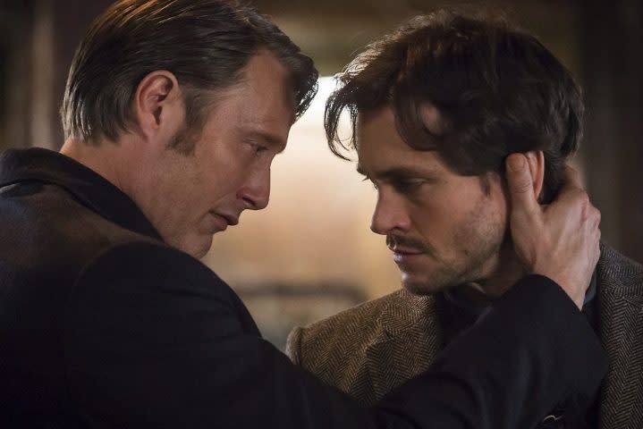 Hannibal and Will in Hannibal