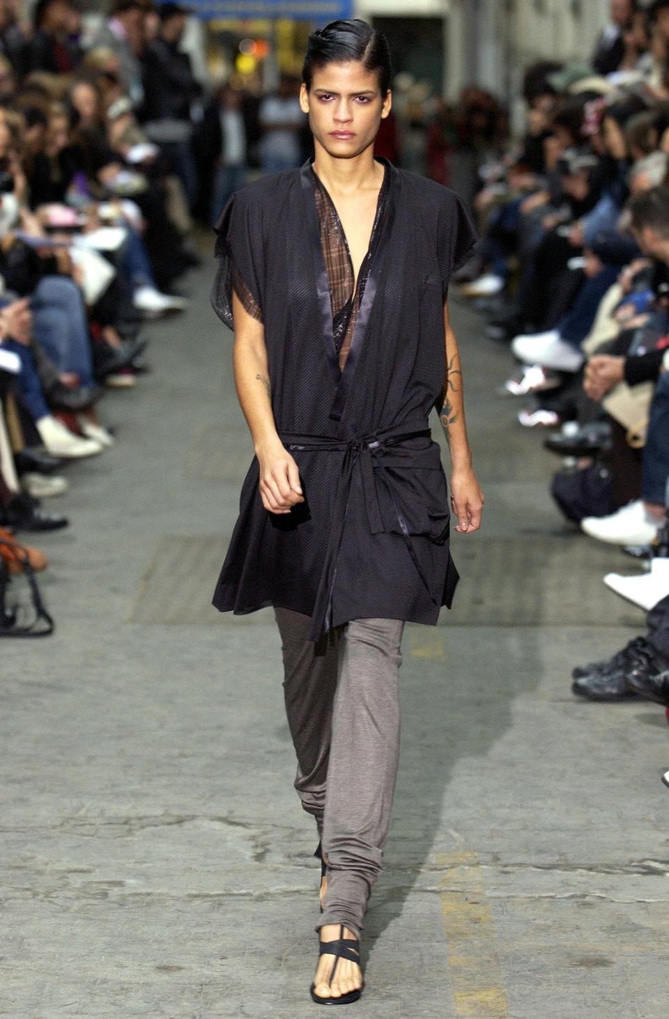 Haider Ackermann, spring 2004 ready-to-wear