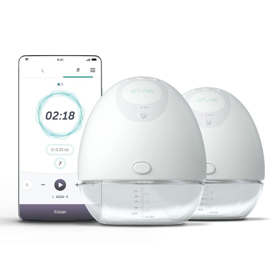 Elvie Double Electric Wearable Smart Breast Pump