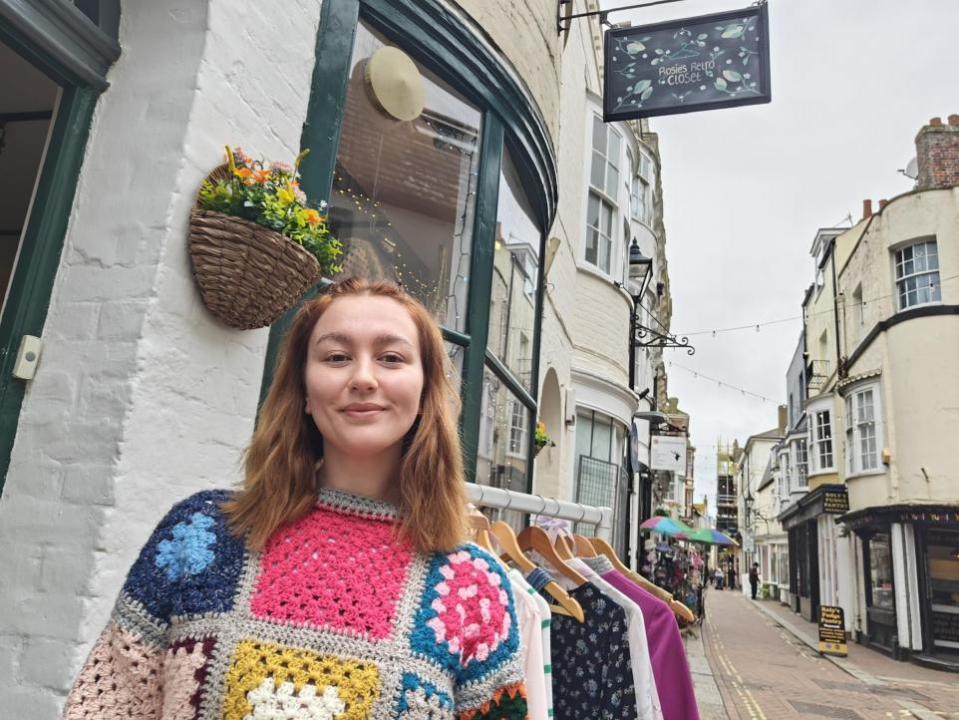 Dorset Echo: Rosie Lawlor, the owner of Rosies Retro Classics on St Albans Street
