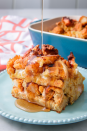 <p>Southern <a href="https://www.delish.com/cooking/recipe-ideas/a26754247/chicken-and-waffles-recipe/" rel="nofollow noopener" target="_blank" data-ylk="slk:chicken & waffles;elm:context_link;itc:0;sec:content-canvas" class="link ">chicken & waffles</a> are the BEST, but getting everything out at the same time can be tricky. When you need to feed a crowd quick, use our freezer waffle and breaded chicken hack instead!<br><br>Get the <strong><a href="https://www.delish.com/cooking/recipe-ideas/recipes/a56809/chicken-n-waffle-casserole-recipe/" rel="nofollow noopener" target="_blank" data-ylk="slk:Chicken 'n Waffles Casserole recipe;elm:context_link;itc:0;sec:content-canvas" class="link ">Chicken 'n Waffles Casserole recipe</a></strong>.</p>