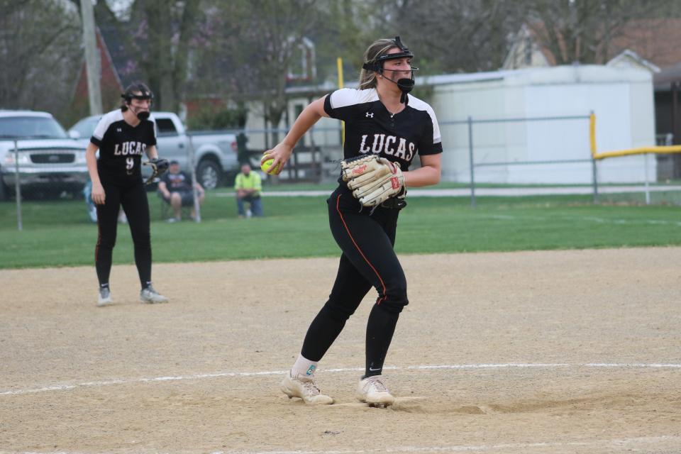 Lucas' Marissa Caugherty had the Cubs at No. 8 in the Richland County Softball Power Poll.