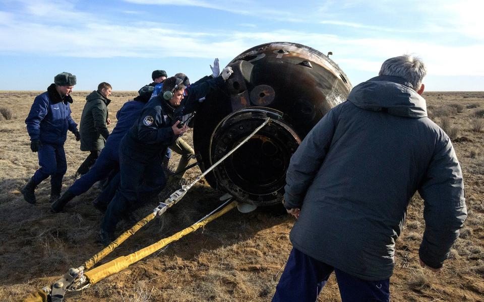 Expedition 66 landing