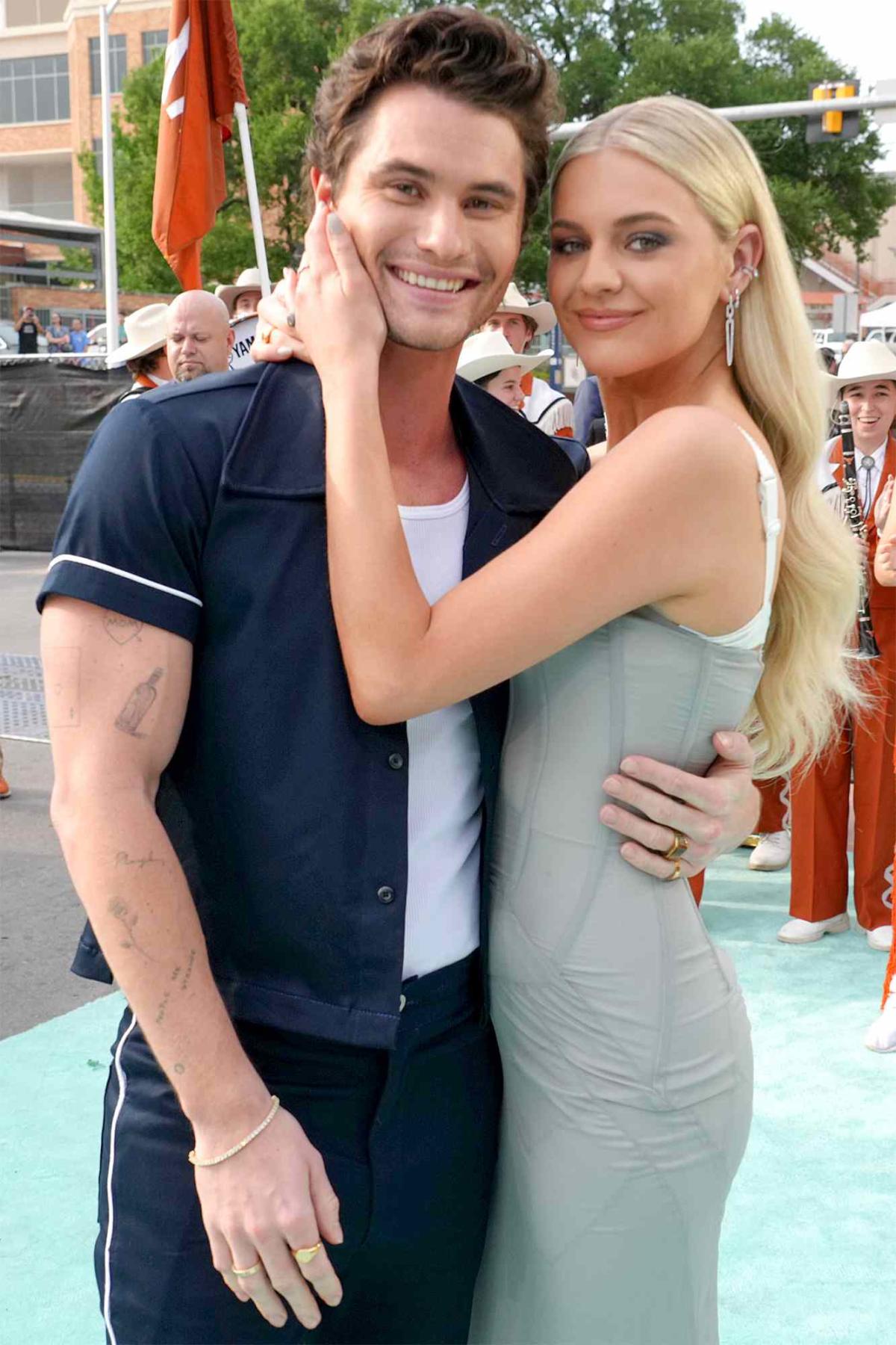 Kelsea Ballerini and Chase Stokes Made Red Carpet Debut at 2023 CMT
