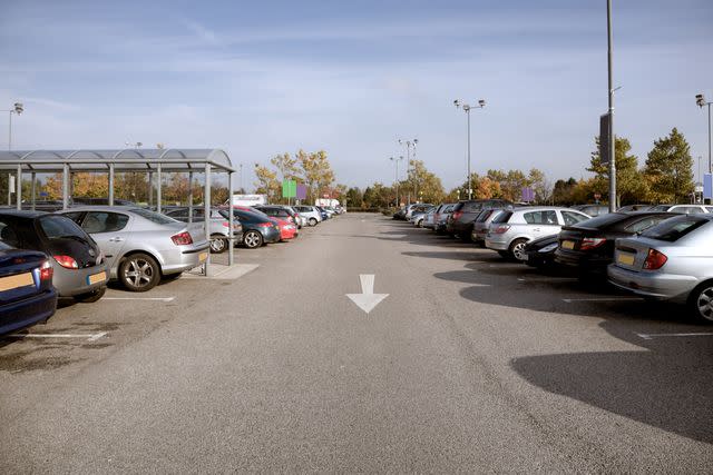 <p>Getty</p> Stock image of a parking lot