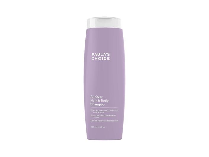 paulas choice, best fragrance free shampoos