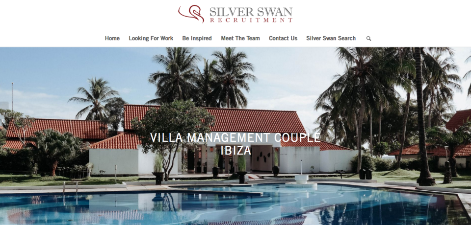 Ofrecen 4.700 euros de sueldo conjunto a una pareja que esté dispuesta a cuidar una lujosa mansión en Ibiza. (Foto: Captura de la oferta en silverswanrecruitment.com)