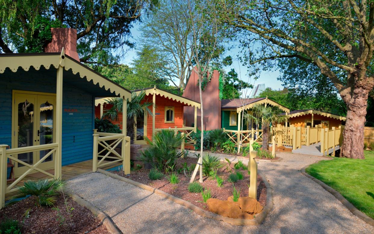 Gir Lion Lodge offers overnight experiences at London Zoo in Regent's Park.