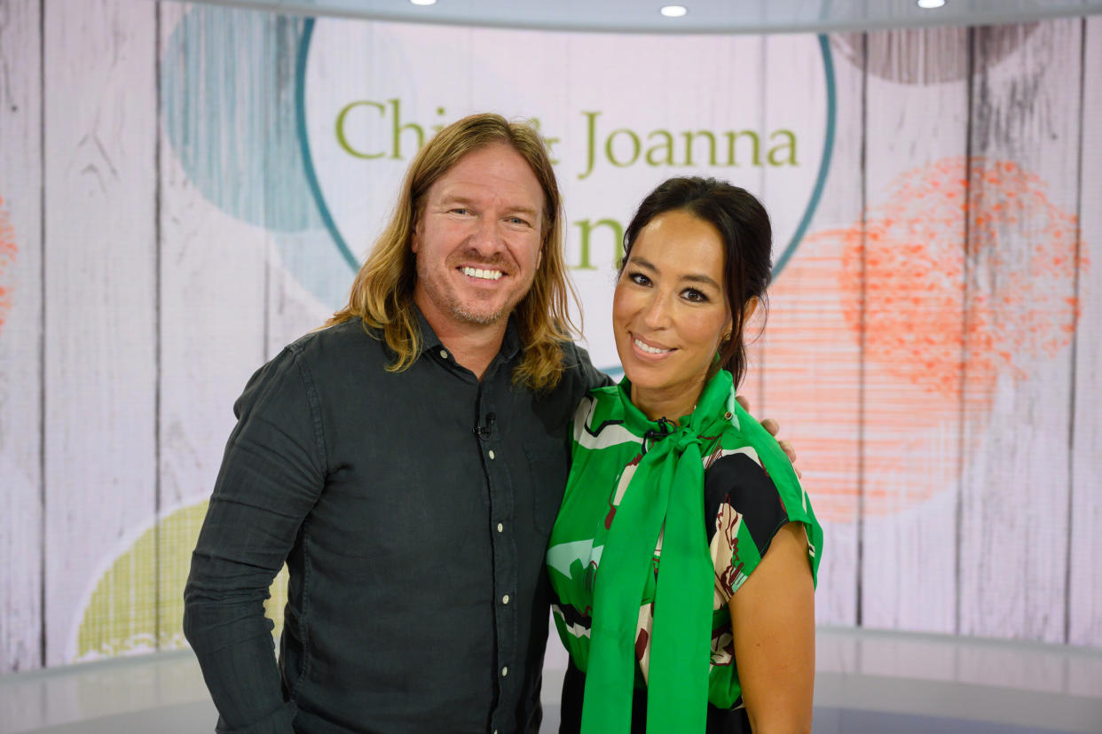 TODAY -- Pictured: Chip and Joanna Gaines in Studio 1A on Thursday July 15, 2021 -- (Photo by: Nathan Congleton/NBC/NBCU Photo Bank via Getty Images)