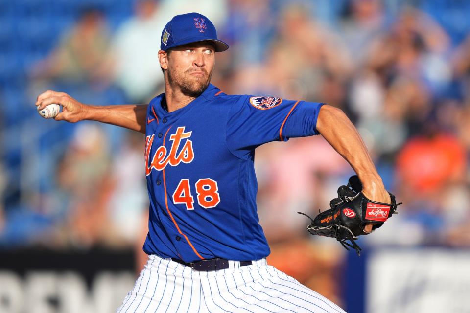 Mets ace Jacob deGrom had a 1.08 ERA, 0.55 WHIP and 146 strikeouts in 92 innings when he was shut down last July while battling multiple injuries. However, he's looked fully healthy this spring.