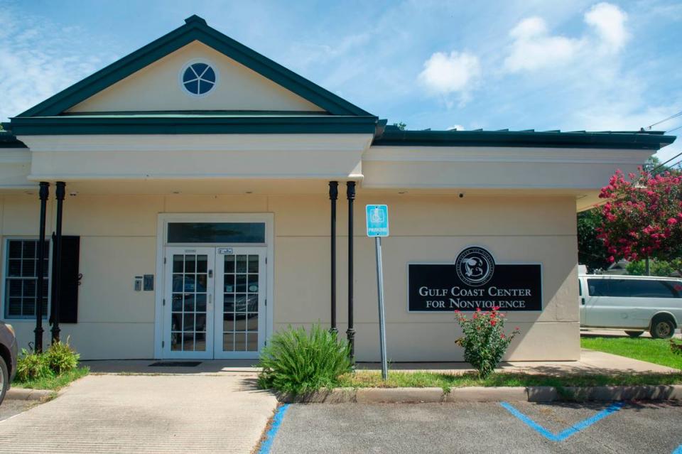 The Gulf Coast Center for Nonviolence in Biloxi on Wednesday, July 24, 2024. According to CEO Stacey Riley, the Coast’s two domestic violence shelters are constantly full and facing a funding cut next year.