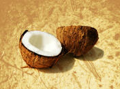 <b>Coconuts </b>contain medium-chain triglycerides. These are special fats that generate better moods and are good for general health of the human brain.