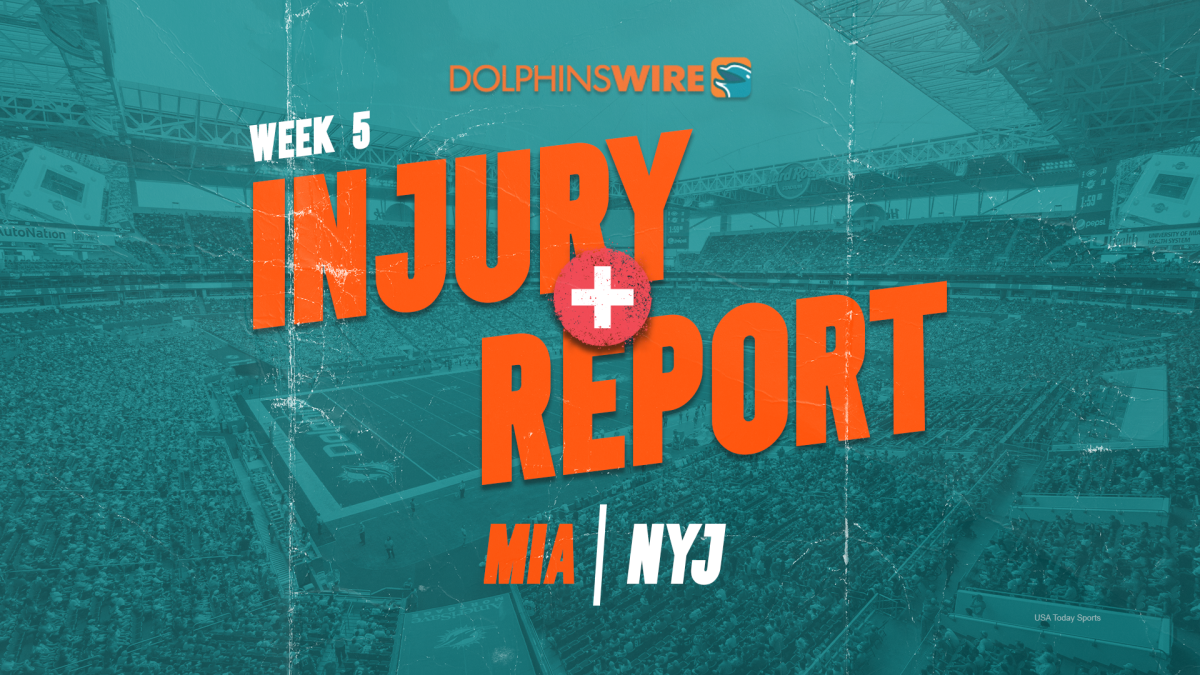 NFL Week 5 injury report: latest news on Tua Tagovailoa, Saivion